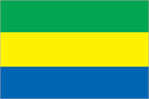Gabon Country Flag